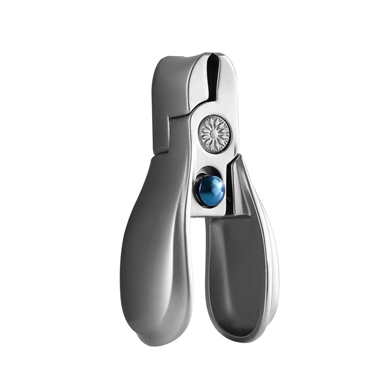 Nail Clippers large stainless steel high-end large opening wide mouth anti-splash nail clippers single set for home