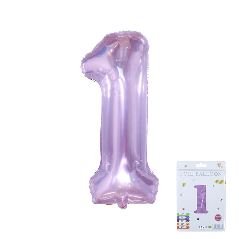 32 inch paper card jelly crystal digital separate packaging Balloon Birthday Party festive atmosphere decoration balloon