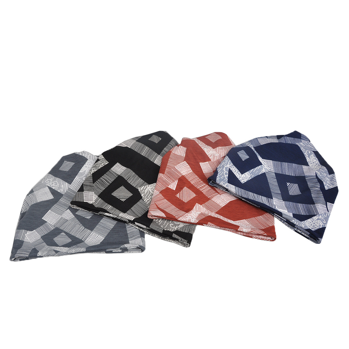 Three-legged bird spot adult men and women cotton casual fashion dual-use Japanese and Korean fashion student scarf cap wholesale