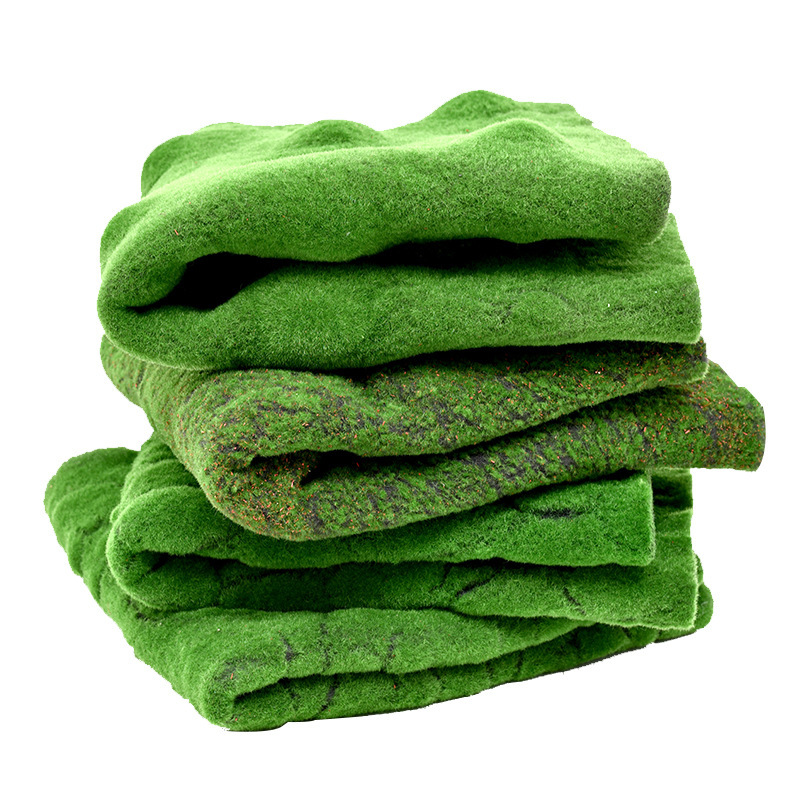 Simulation Moss fake Moss background plant wall decoration green plant micro landscape flocking turf green simulation Moss