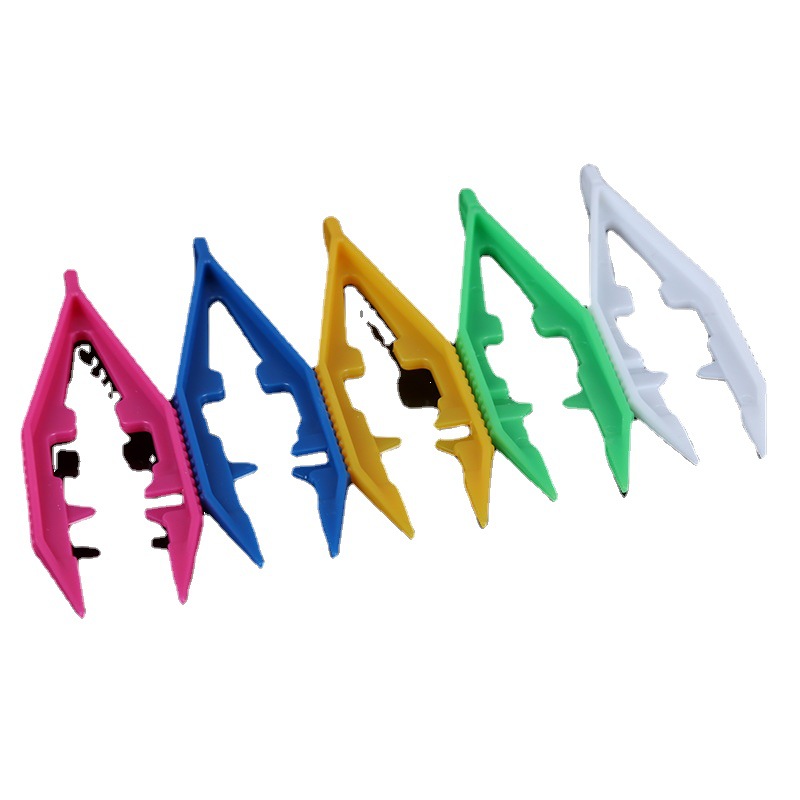 Wholesale bags of children's toys bean accessories tools tweezers color bean DIY tools bean plastic clip