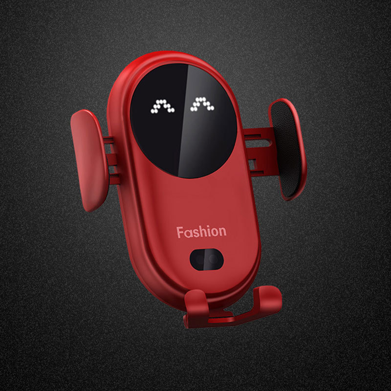 New S11 automatic infrared sensor car Wireless Charger car air outlet mobile phone fast charging bracket wholesale