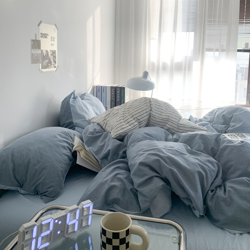Quilt cover single piece 150x200x230 student dormitory single quilt cover autumn and winter Children single quilt single mattress 180 men