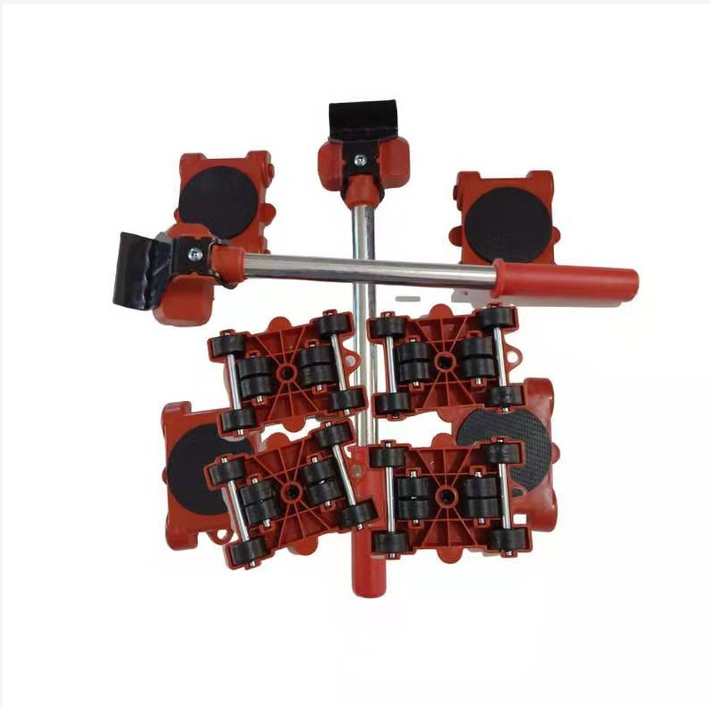 New 5-piece caster plastic convenient moving device heavy object moving device pulley moving moving tool