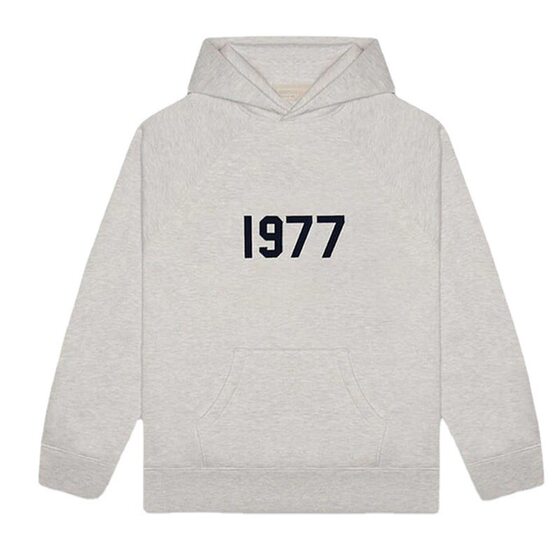 2022SS-1977 Flocking Hat Sweater ESSENTIALS fleece-lined Trendy Brand Hoodie Cross-border Hot Sale