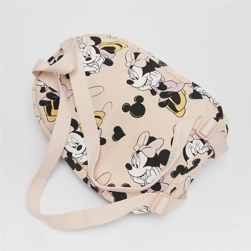 Wholesale Z 2021 new children's shoulder bag children's bag baby Minnie Mouse pollen print backpack 115027300