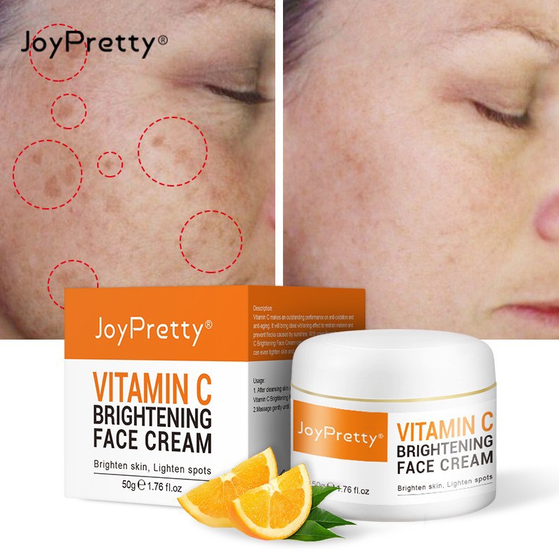 JoyPretty Vitamin C Cream Face Hydrating Moisturizing Brightening Skin Color Vitamin VC Cream Cross-border Wholesale