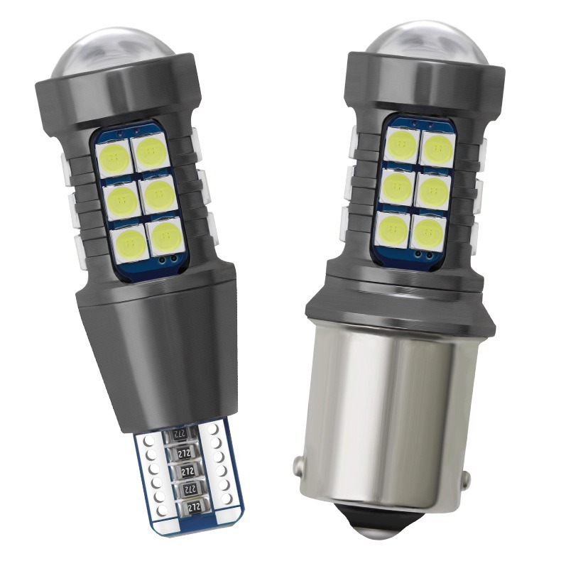 Cross-border special for new high-brightness car LED decoding reversing light T20 1156 T15 3030 27SMD