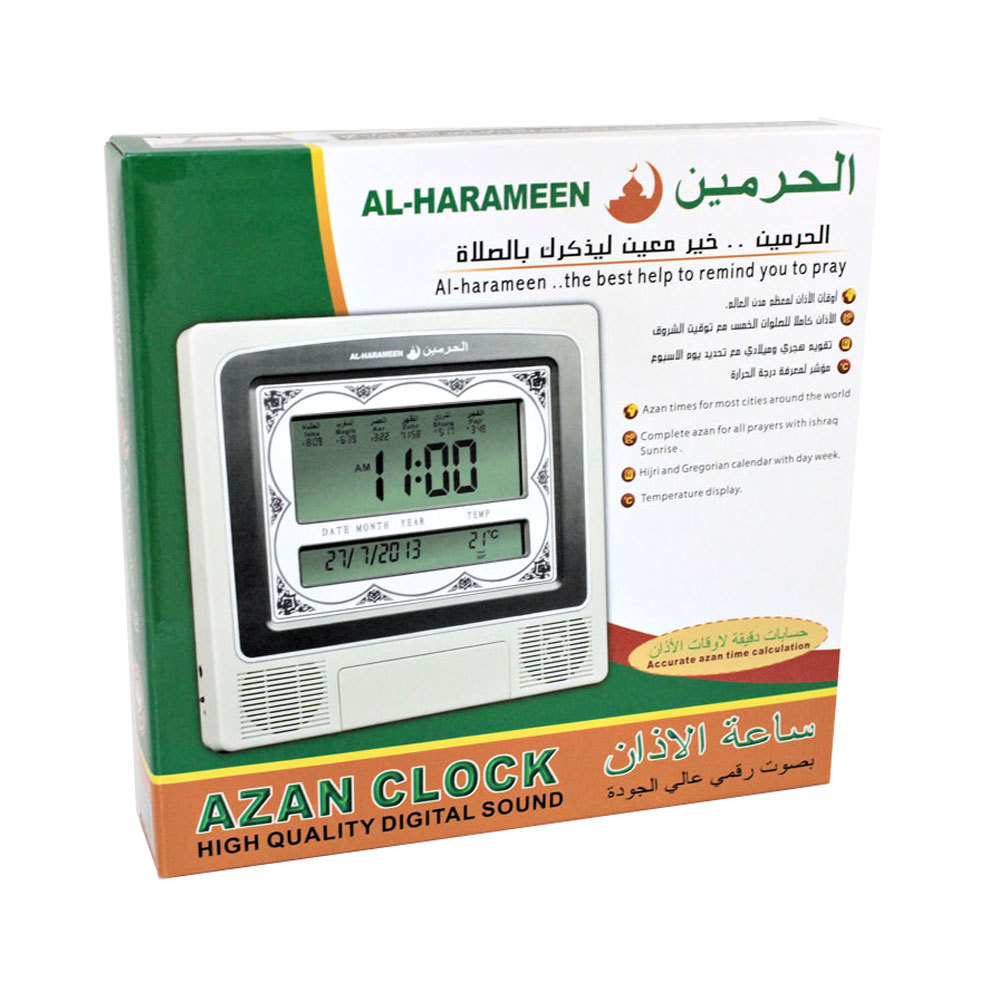 desktop electronic calendar desktop alarm clock HA-4012 desktop clock a generation
