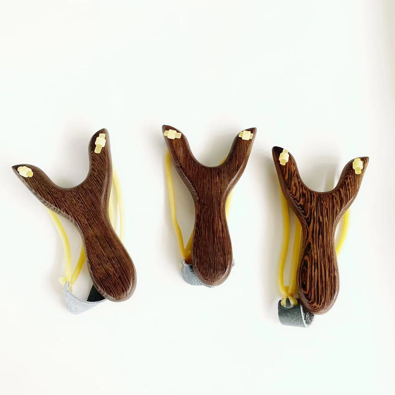 Wholesale chicken wing Wood wooden handle slingshot solid wood slingshot Rosewood chicken wing Wood slingshot