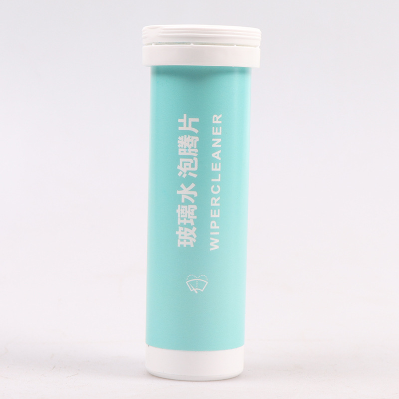 Car glass water solid effervescent tablets oil film removal concentrated wiper essence decontamination cleaner wiper water factory direct supply