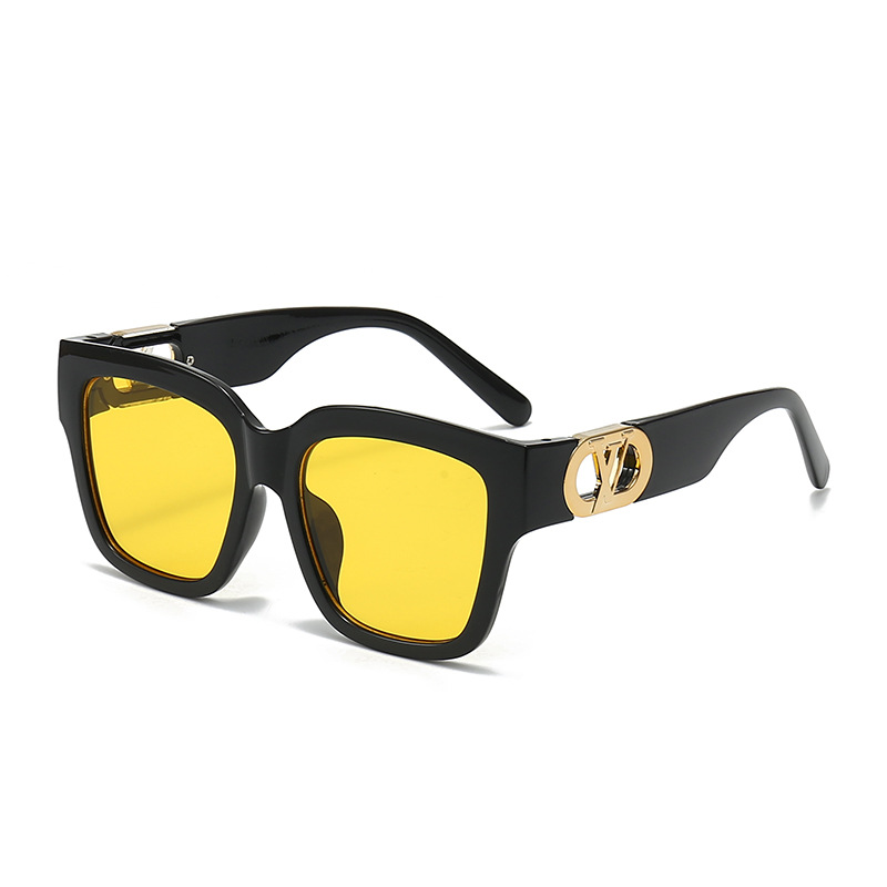 Generous frame 5430 fashionable European and American exaggerated sunglasses niche high-grade UV-proof sunglasses