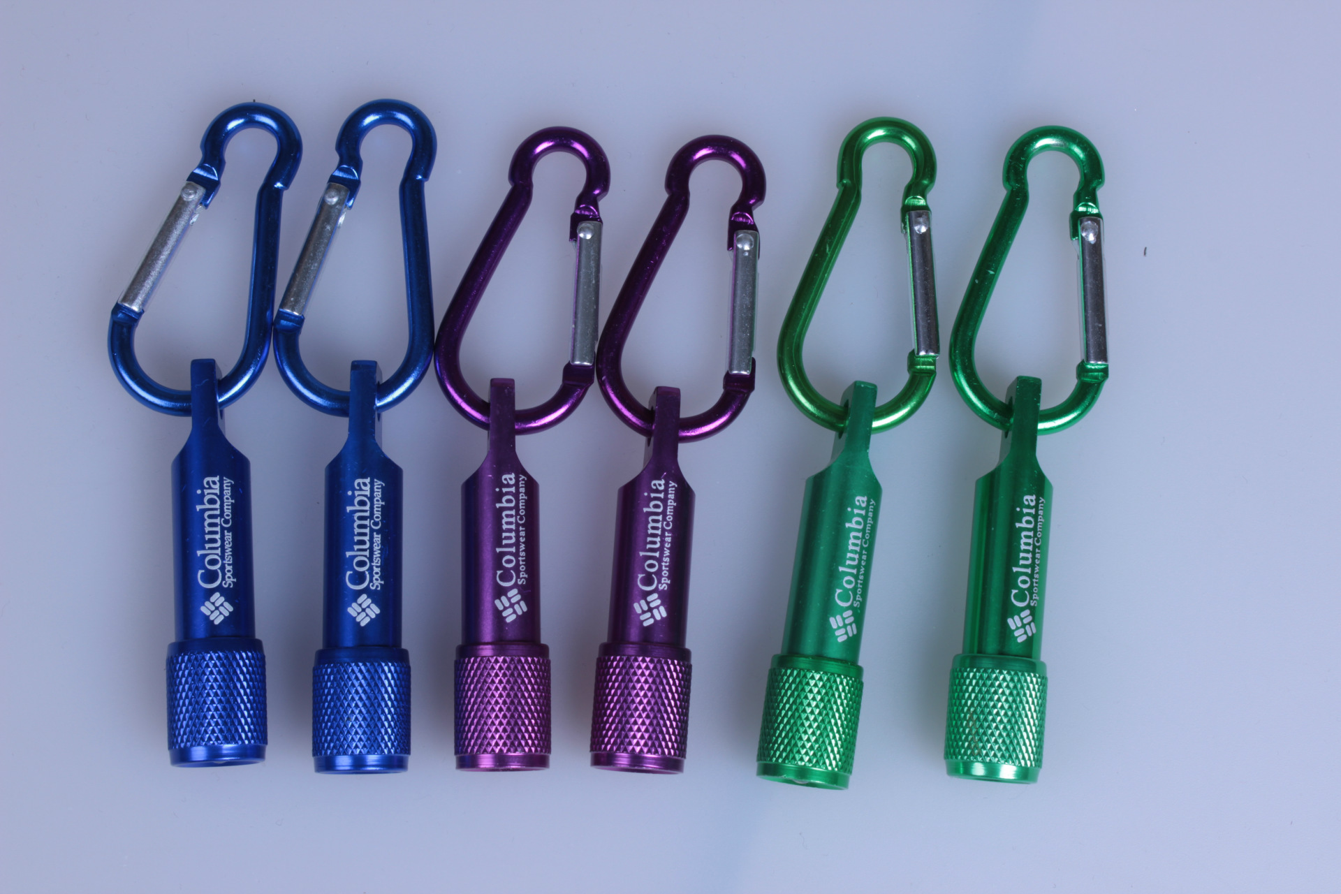 Aluminum alloy flashlight mountaineering buckle flashlight LED mini strong light flashlight manufacturers wholesale