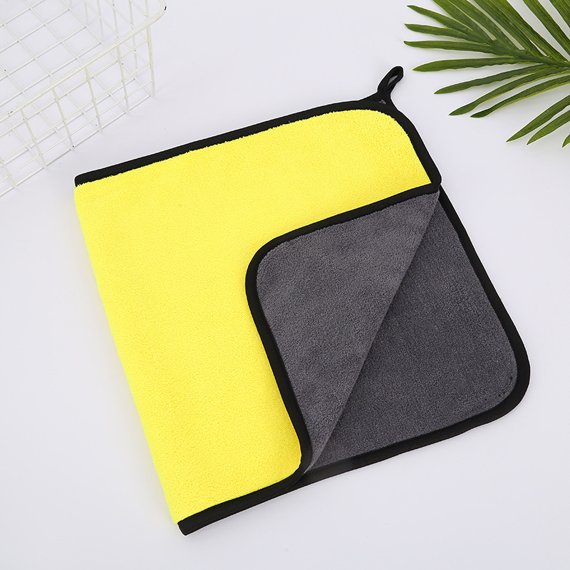 Amazon pet towel strong absorbent car towel dog bath quick-drying towel fine fiber cat and dog bath towel