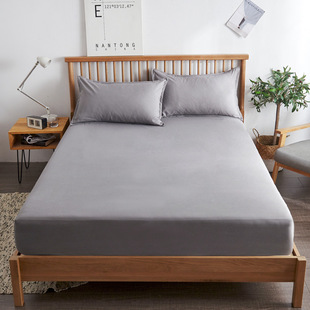Cotton Mattress Cover Non-Slip Fixed Bed Cover Single-Piece Bed Sheet Bedspread Simmons Protective Cover Heated Mattress Cover