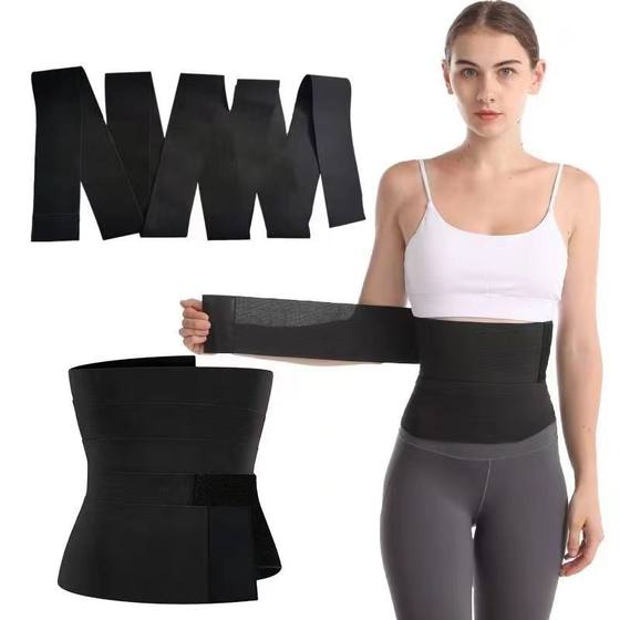 Winding Slim Waist Abdominal Belt Belt Belt Sports Fitness Elastic Bandage Trainer Tight Yoga Long Binding Belt