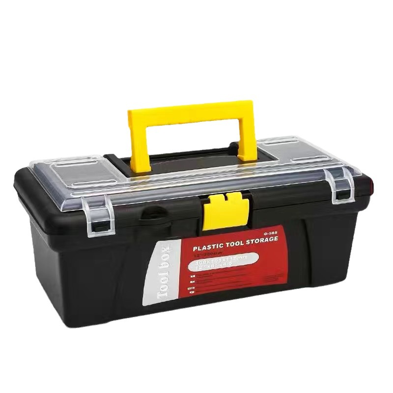 Reinforced compression resistant 10 inch home art storage box auto repair tool parts storage box plastic hardware toolbox