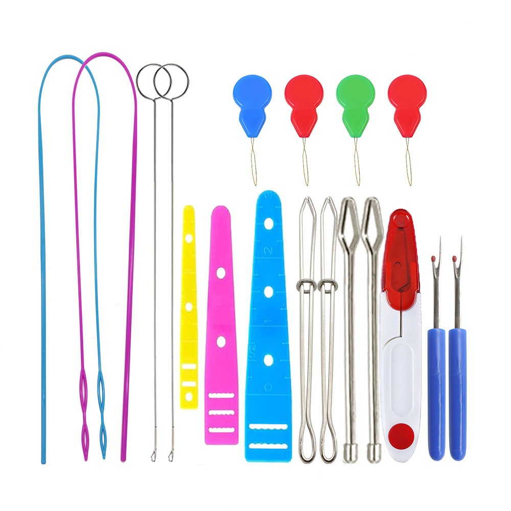 PACK plastic color belt wearer elastic belt tool plastic long belt wearer stainless steel belt wearer wholesale
