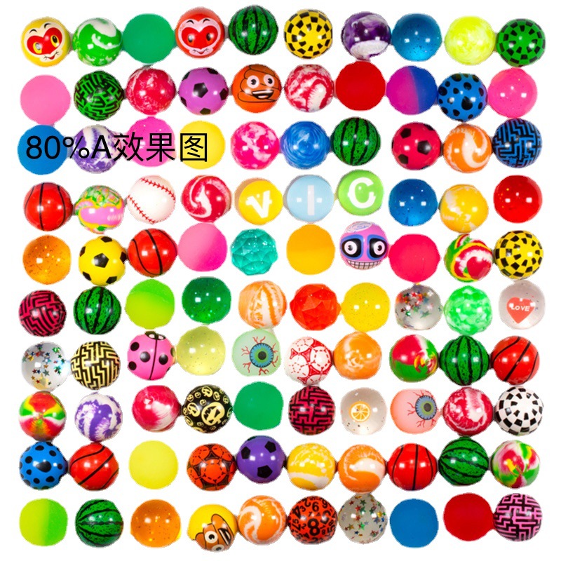 Victor 32 80% A Pinball 20 Years Factory One Dollar Gachapon Machine Bouncing Ball Children's Toys Bouncing Ball