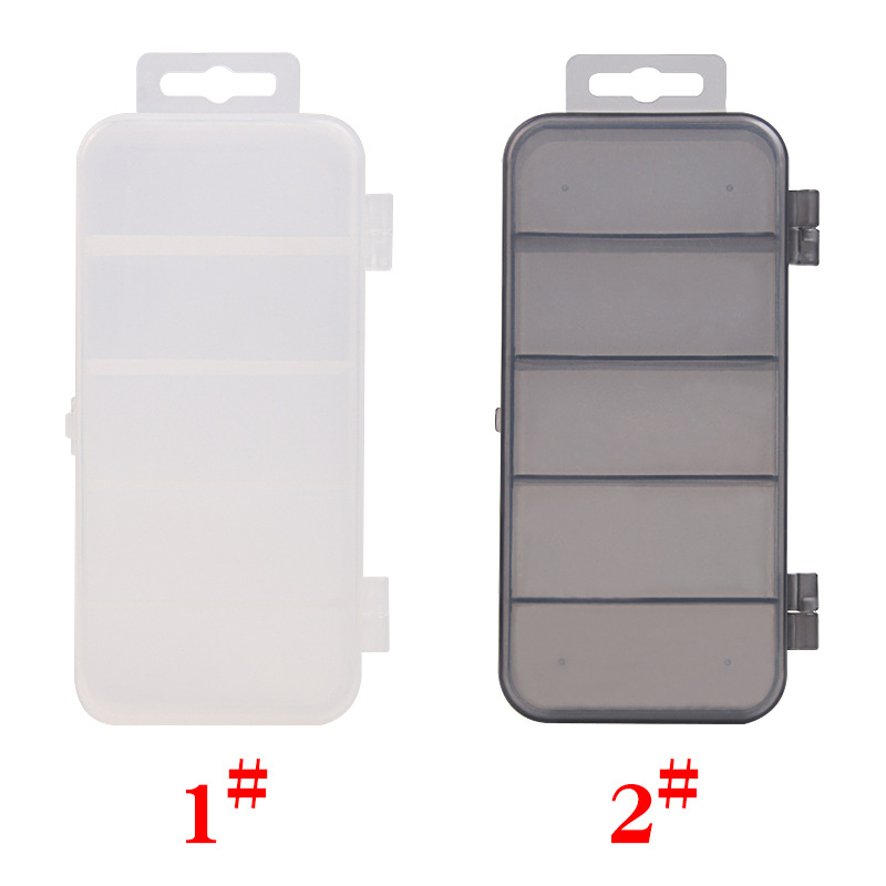 防水ppプラスチック路亜5格漁具箱釣り部品収納箱小道具箱