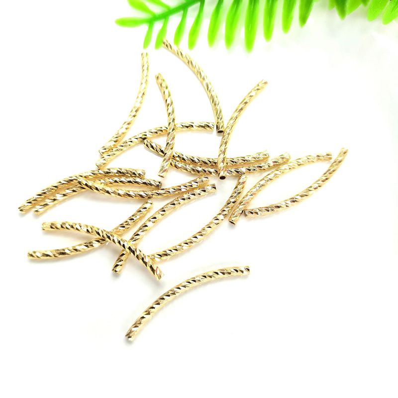 14k 18k包金保色エルボ直管s管diyアクセサリー手作り手串材料工場卸売り|undefined