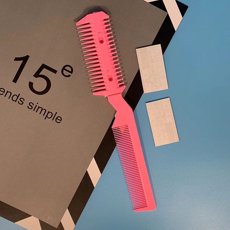 Jasga Double-sided Knife Hair Cutting Comb Hair Cutting Knife Hair Bangs Thinning Thinning Pet Comb