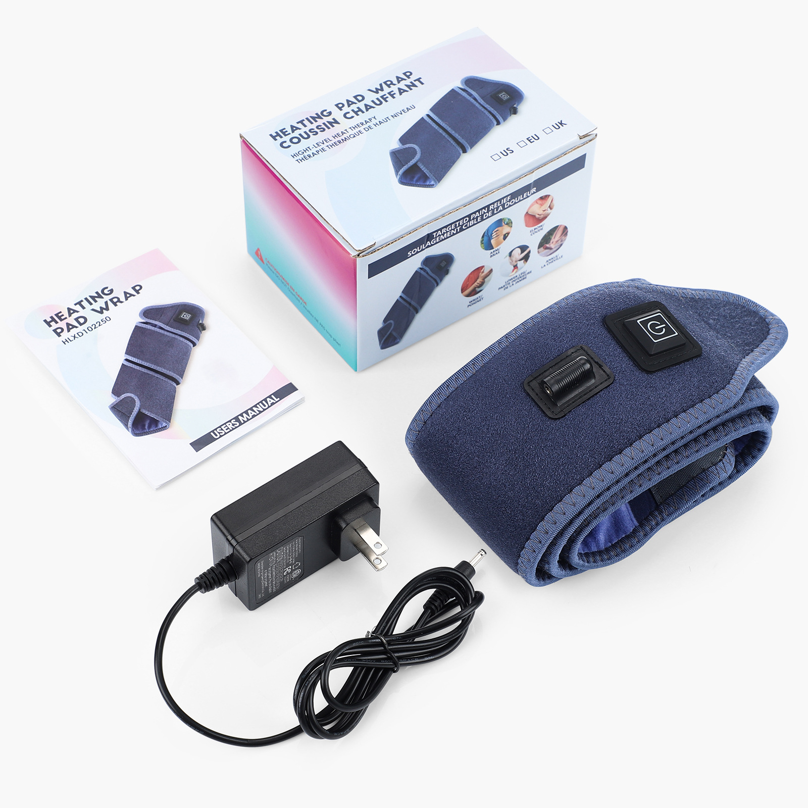 Cross-border heating strap electric heating arm elbow wrist ankle leg belt hot compress physiotherapy strap source