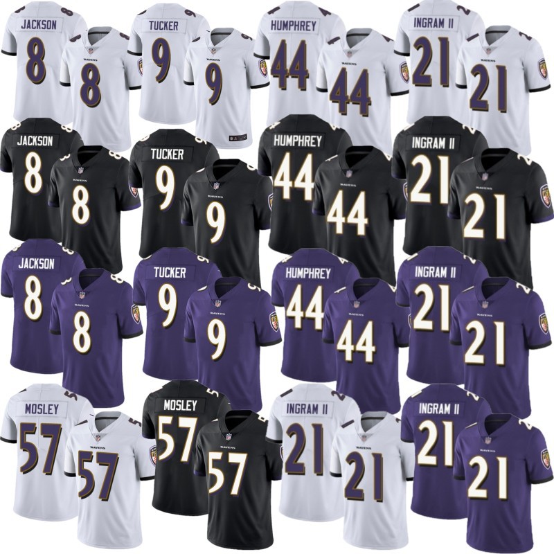 Ravens jersey Ravens embroidery olive ball suit foreign trade wholesale 8# JACKSON 0# 22# 3#