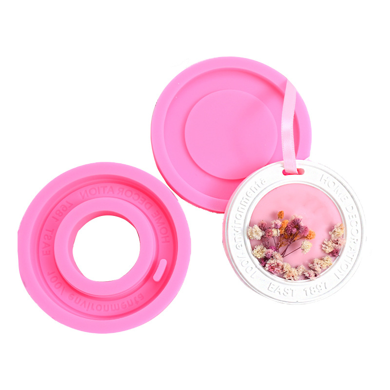 Aromatherapy Wax Piece Gypsum Tag Silicone Mould Expansion Aromatherapy Stone Wardrobe Pendant diy Aromatherapy Piece Mould Spot
