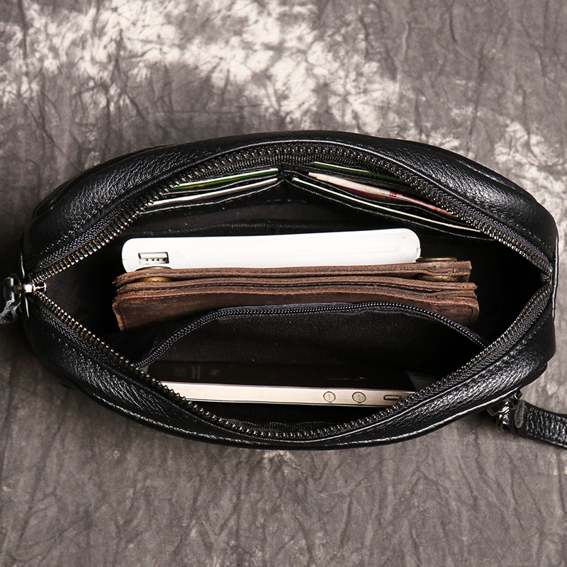 Cross-border delivery New simple men's leather clutch Women's cowhide large capacity mobile phone bag multi-card long wallet
