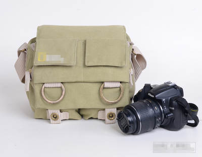 Shoulder Photography Bag SLR Camera Bag Canvas Waterproof Photography Bag 2345 Micro Single Digital Crossbody Camera Backpack