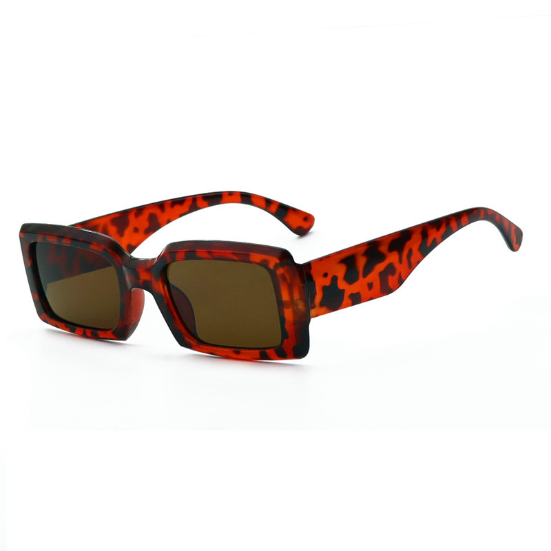 Box Sunglasses Women's Ins Advanced Sense Slimming Sunglasses Punk Men's and Women's Sunglasses