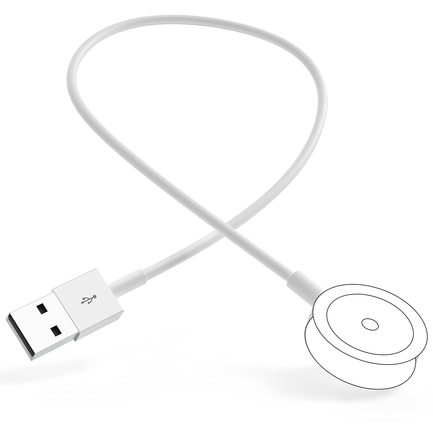 Suitable for Apple Watch Watch Charging Cable Base USB Interface Smart Wireless Magnetic Watch Charger