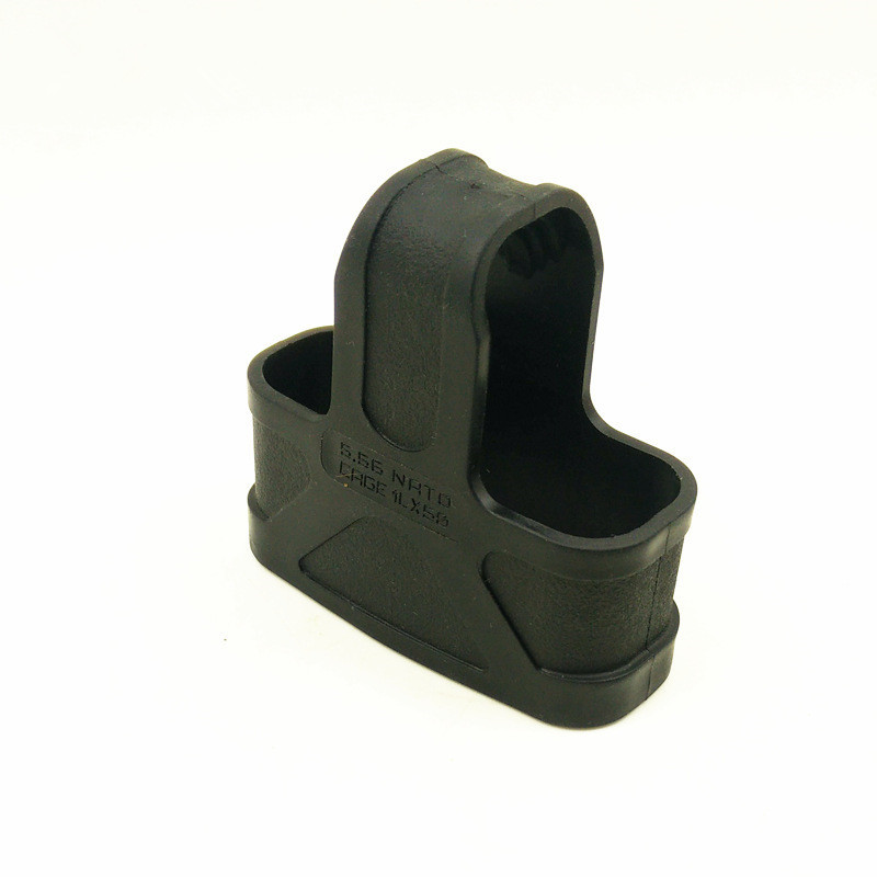 Cross-border M4 cartridge rubber sleeve 5.56 tactical quick pull triangle quick pull sleeve Jinming 8th generation 9th generation universal modification accessories