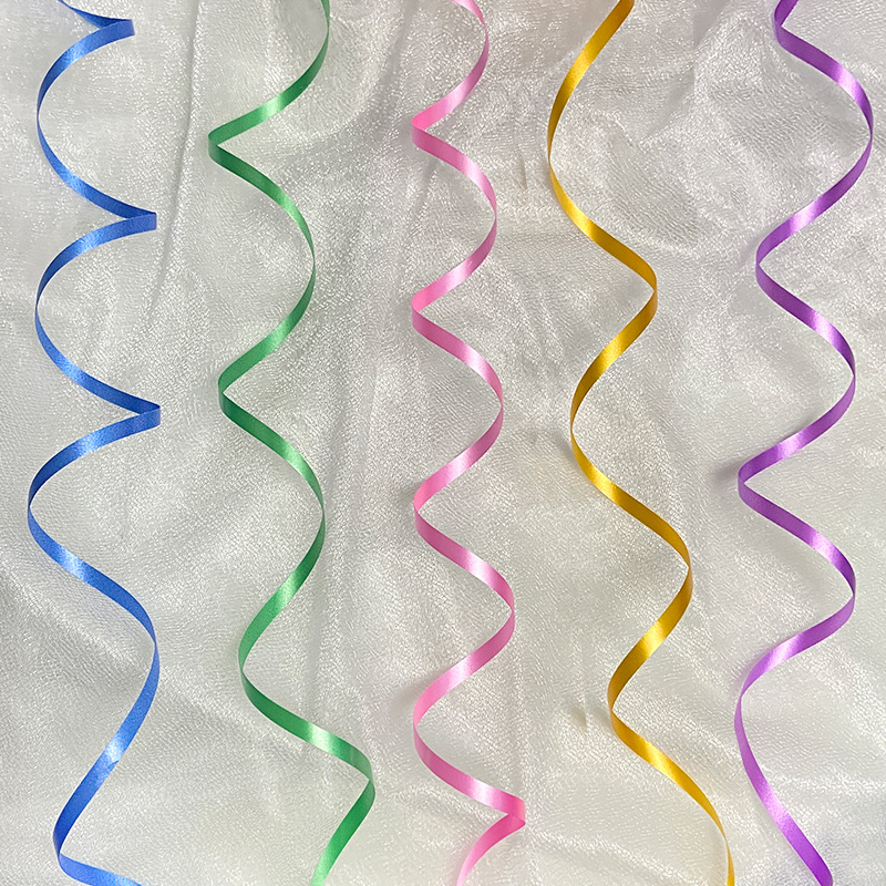 Ribbon Wholesale 10 m Wedding Ribbon Tie Balloon Ribbon Birthday Party Balloon Layout Wedding Decoration Ribbon
