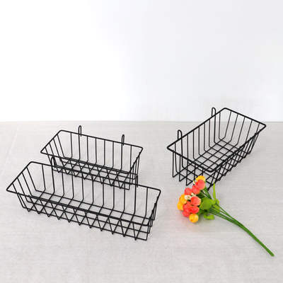 GRID Photo Wall small hanging basket iron wall hanging rack bathroom bathroom wall hanging storage rack kitchen storage rack