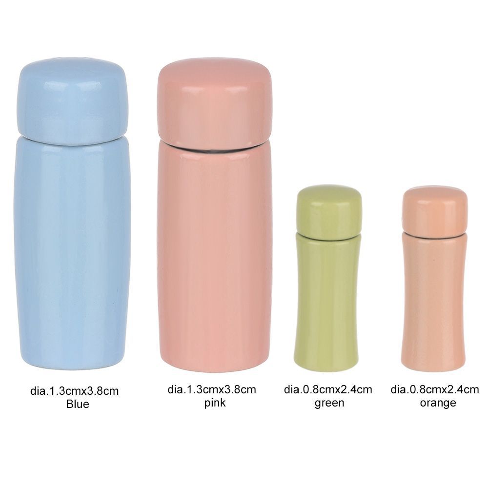 1:12 doll house dollhouse mini model OB11 scene accessories water cup thermos cup can be opened realistic