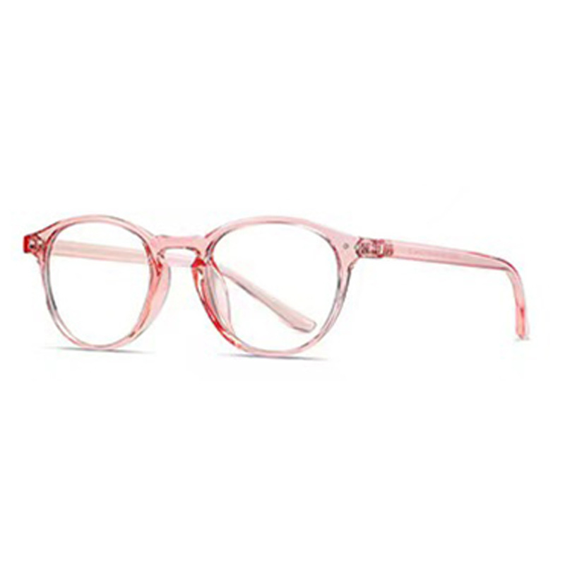 New anti-blue light PC reading glasses men and women round frame HD elderly glasses watch computer reading goggles wholesale