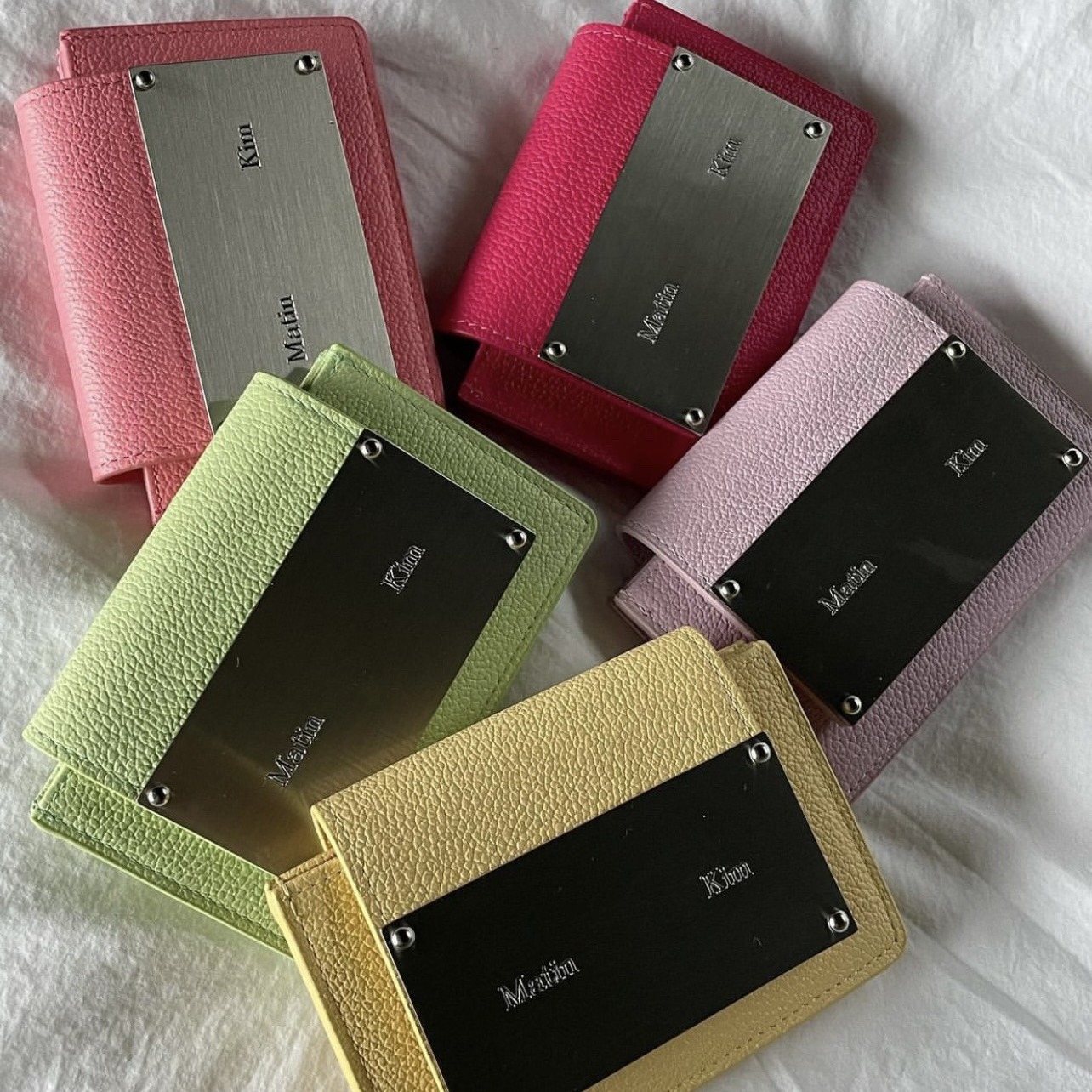 Korean Niche matin kim Designer Brand matinkim Card Bag Classic Simple and Practical Coin Purse