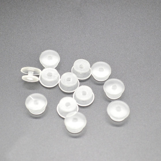 PVC Soft Rubber Shoe Buckle Cave Shoe Buckle Transparent Buckle Shoe Flower Bottom Buckle Garden Shoe Buckle I-Buckle Shoe Flower Base