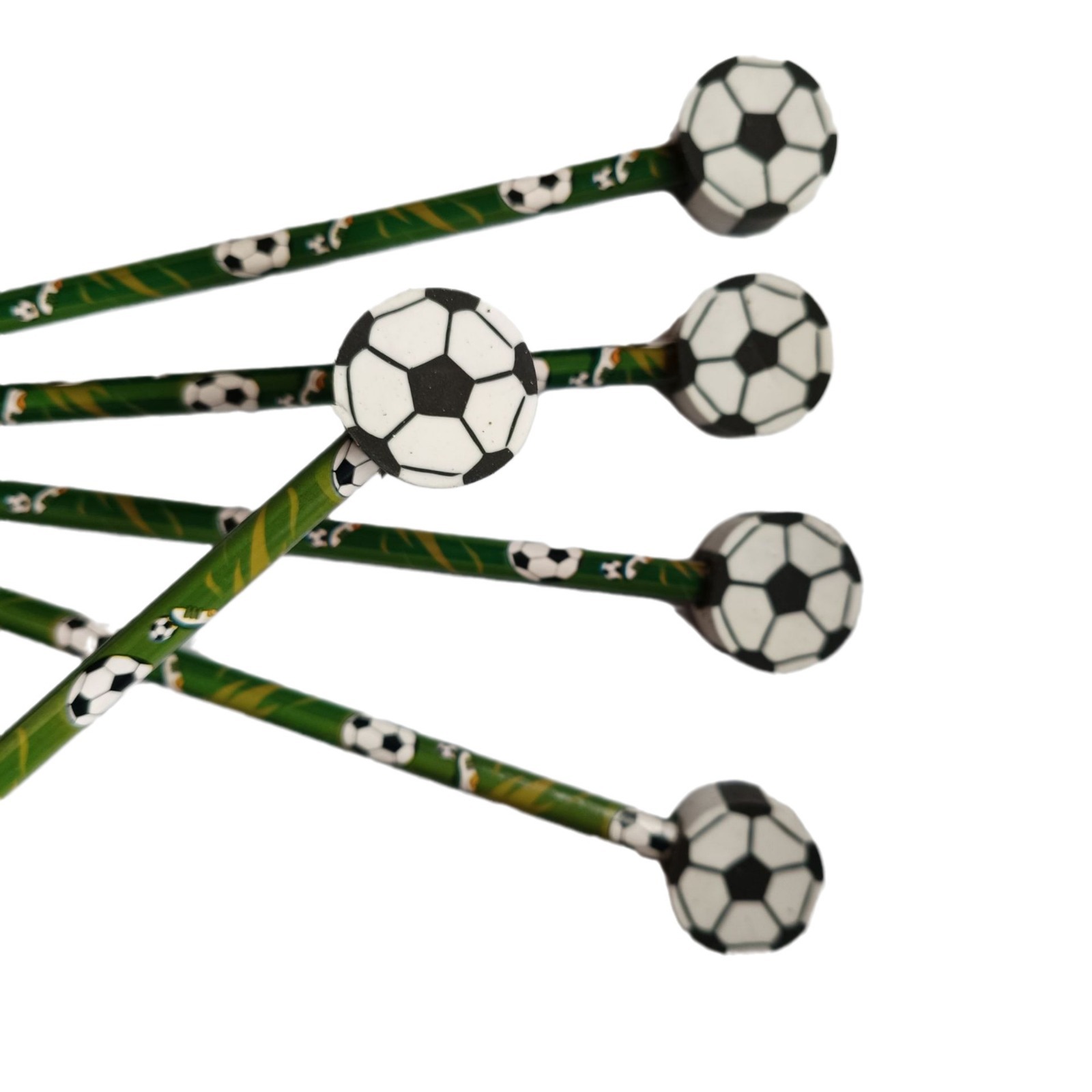 HB pencil cute cartoon football pencil football shape primary school student football environmental protection non-toxic wooden pencil