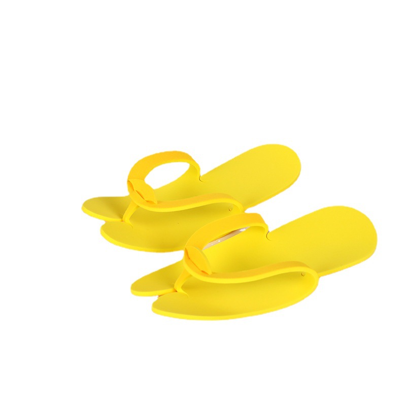 Spot EVA high elastic non-slip color slippers hotel Beauty Salon Spa disposable flip-flops bath shoes