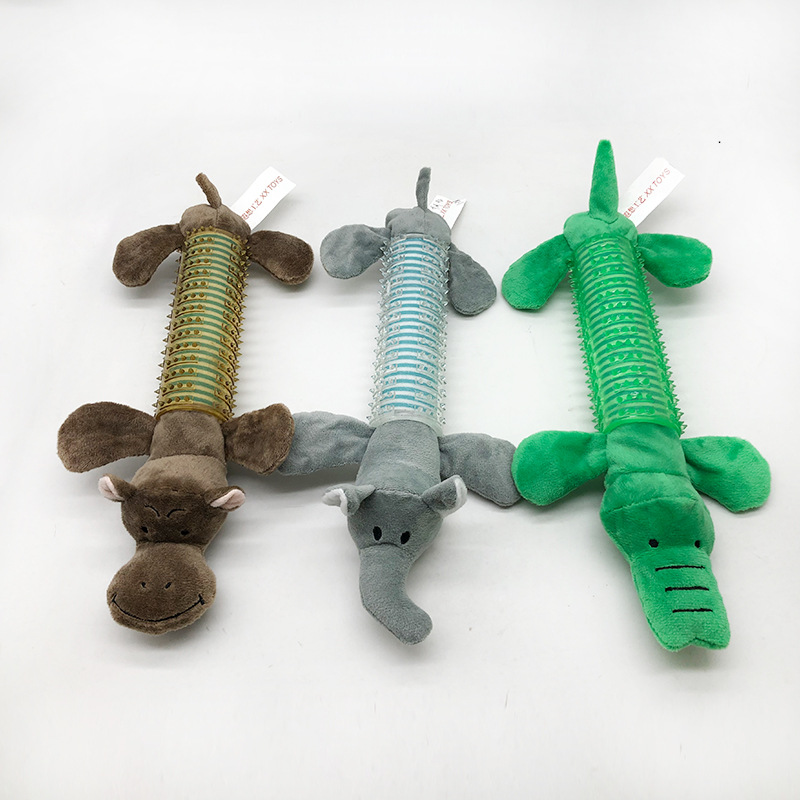 New pet toy dog molars gnawing sound resistant TPR toy husky Teddy molars
