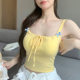 Hot Sweet Spice Girl Bow Sling Beauty Back Vest One-piece Fixed Cup Chest Wrapping Slim Fit Bottoming Tube Top