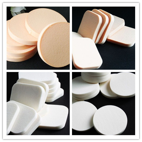 Natural puff NR wet and dry latex puff thickened high quality puff 10 50 bags