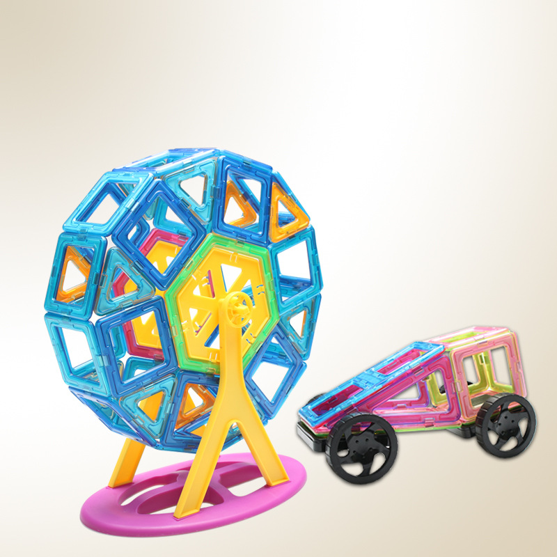 Magnetic piece building blocks children's educational building blocks early education toys intelligence development changeable assembly set Wholesale