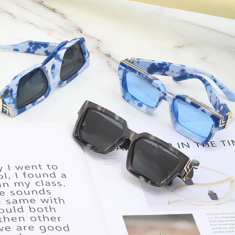 European and American millionaire sunglasses men's fashion online red box sunglasses women's fashion glasses cross-border wholesale