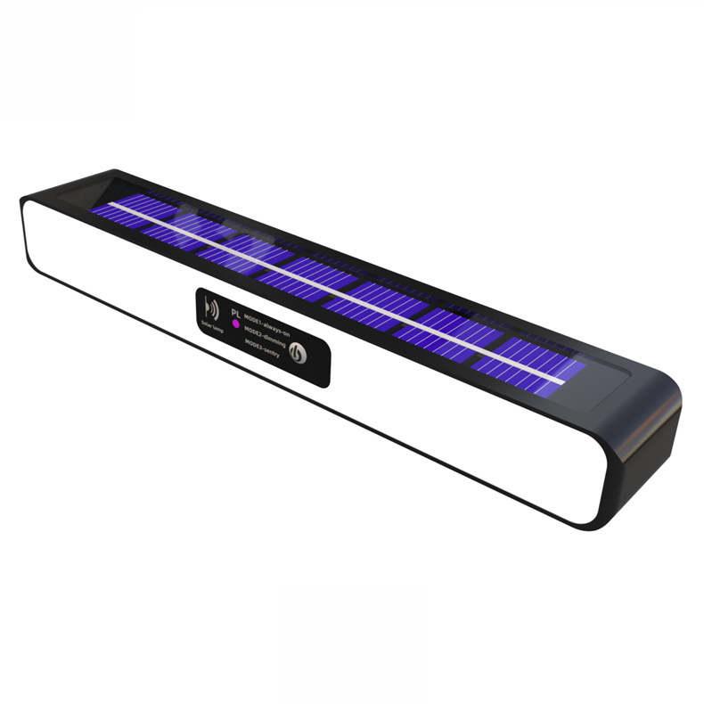 Solar energy flash red and blue road barrier light construction night light outdoor garden wall decoration courtyard wall lamp decoration lamp