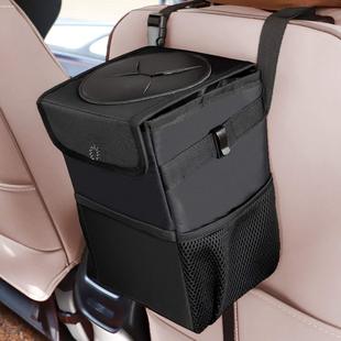Upgrade car trash can with lid car storage bag waterproof car trash can Car multi-purpose trash can