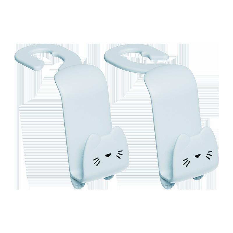 Cartoon cute car hook car rear chair creative multi-functional storage small hook car artifact wholesale